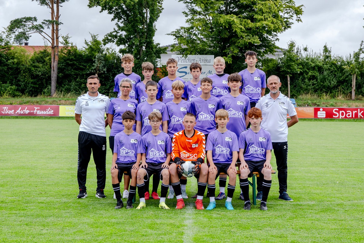 C1-Jugend Mannschaftsfoto 2025/2026