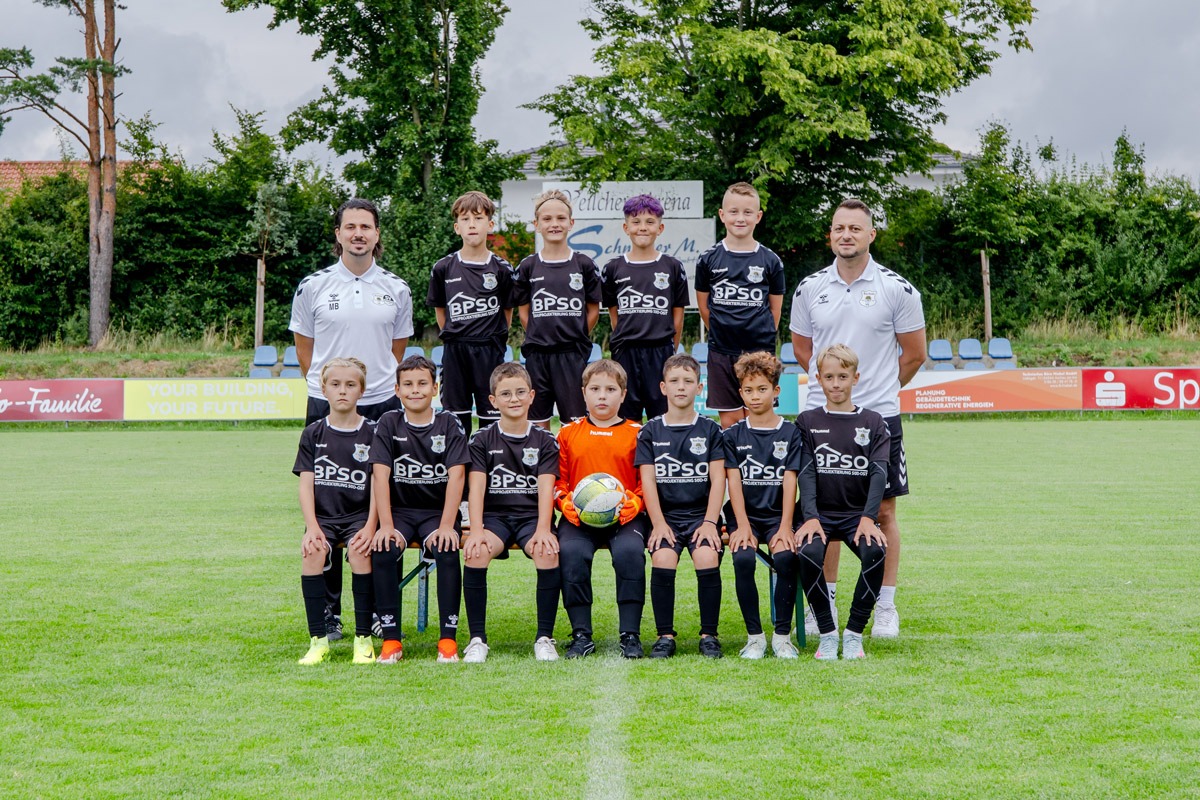 E1-Jugend Mannschaftsfoto 2025/2026