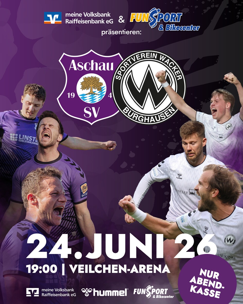 SV Aschau vs SV Wacker Burghausen